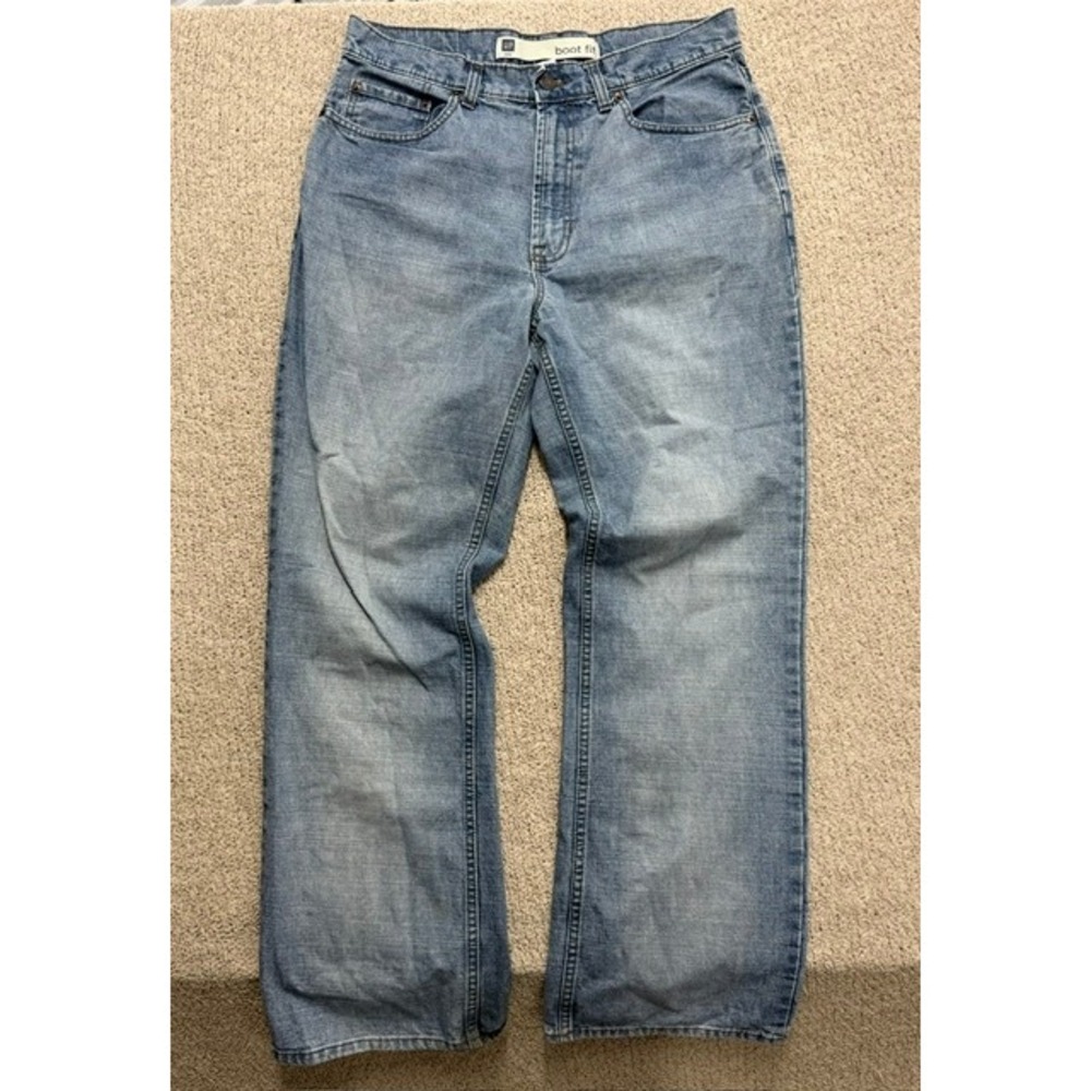 Gap Boot Fit Jeans Men 32x30 Light Wash Y2K Denim